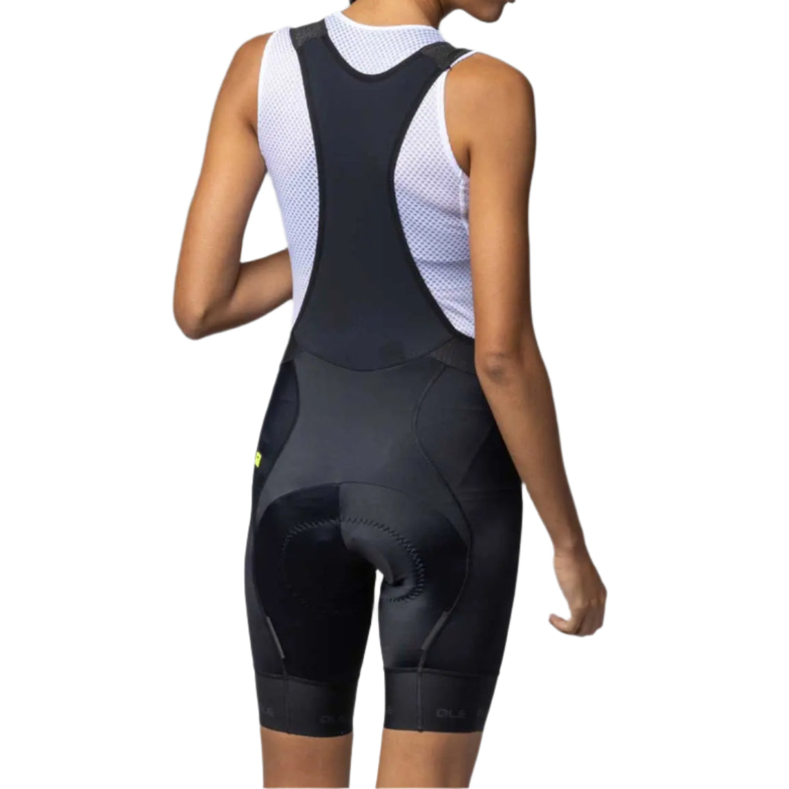 Ale Clothing Strada 2.0 PR-E Ladies Bib Shorts Black - FREE UK Shipping, FREE 365 Day Returns | Moto Central