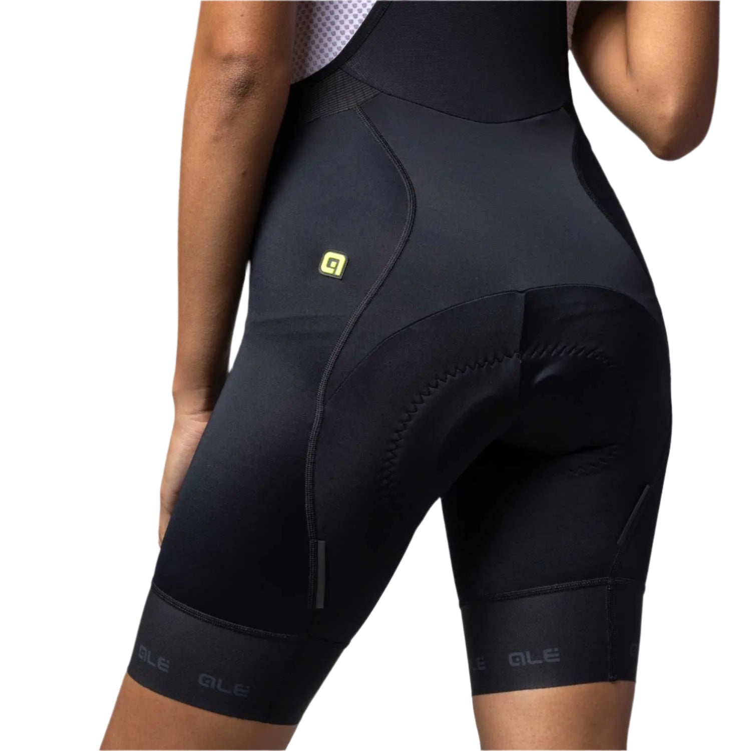 Ale Clothing Strada 2.0 PR-E Ladies Bib Shorts Black - FREE UK Shipping, FREE 365 Day Returns | Moto Central