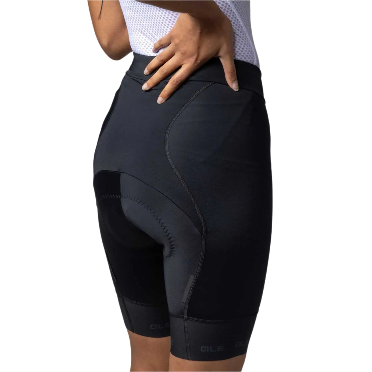 Ale Clothing Strada 2.0 PR-E Ladies Shorts Black - FREE UK Shipping, FREE 365 Day Returns | Moto Central