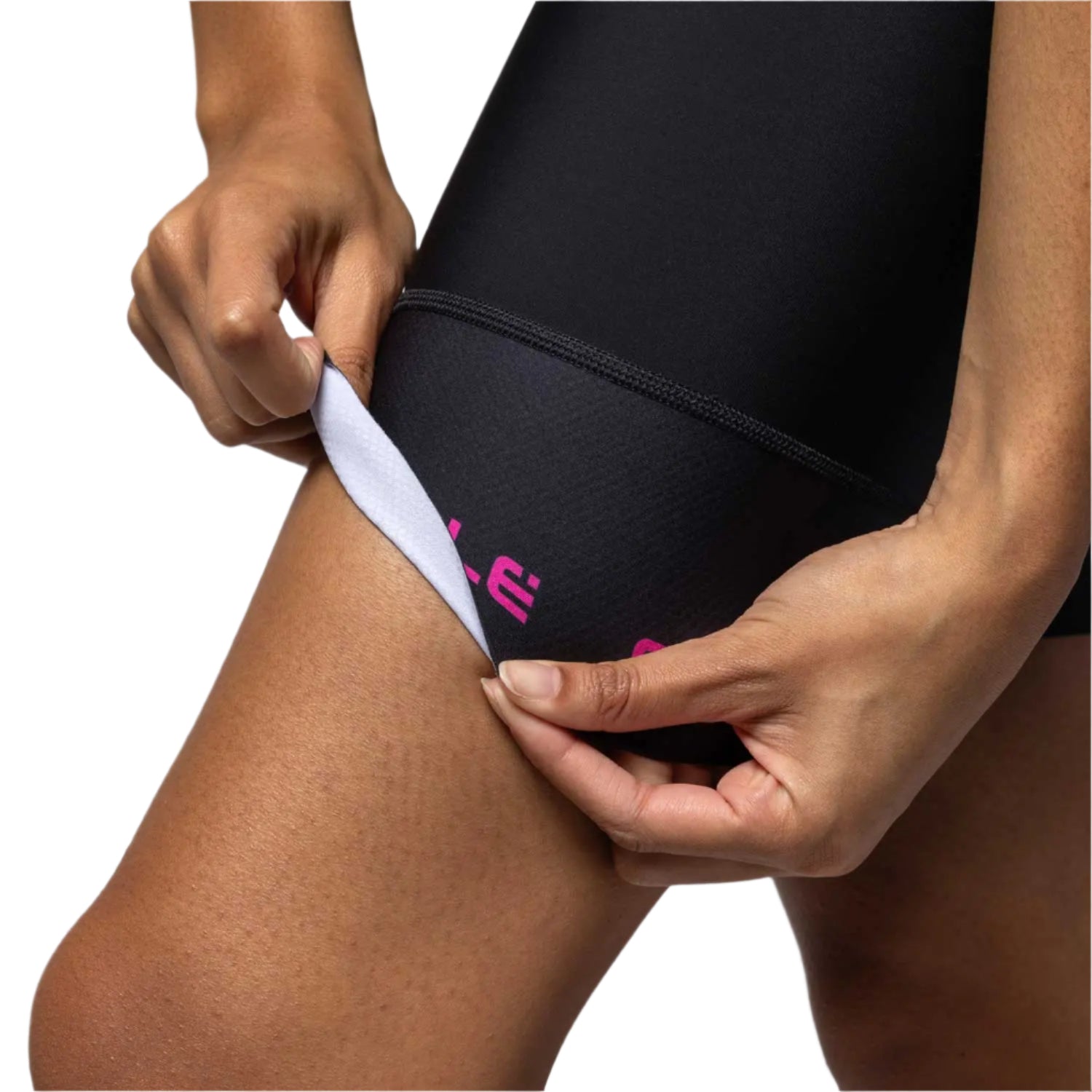 Ale Clothing Strada 2.0 PR-E Ladies Shorts Black / Pink - FREE UK Shipping, FREE 365 Day Returns | Moto Central