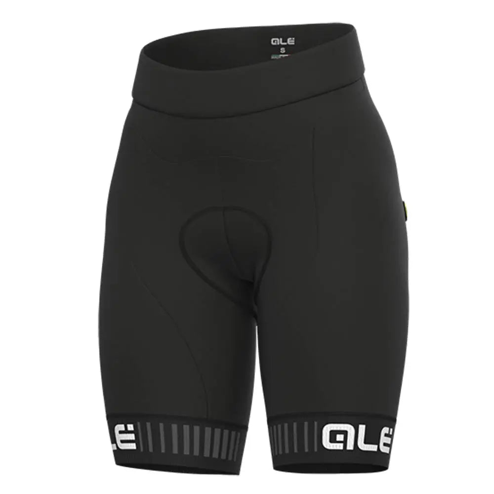 Ale Clothing Traguardo Pragma Ladies Shorts Black / White - FREE UK Shipping, FREE 365 Day Returns | Moto Central