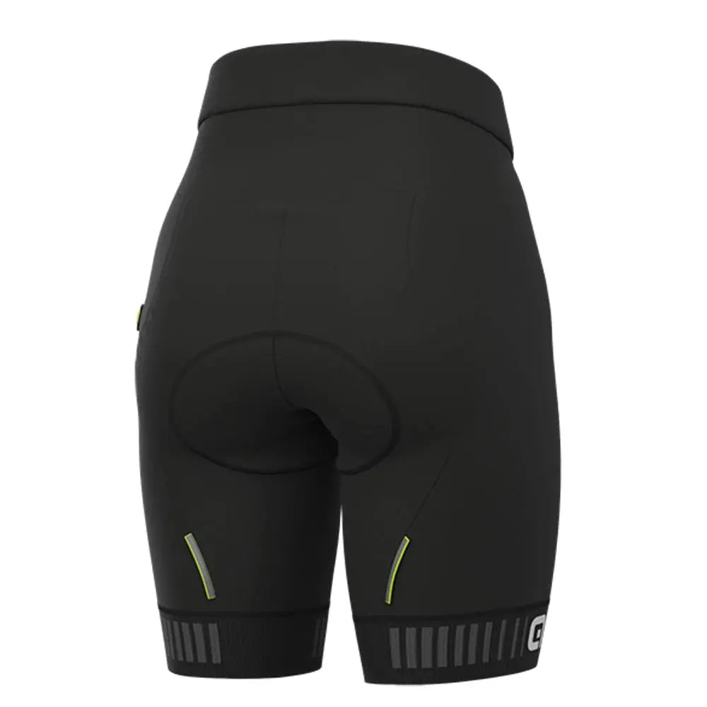 Ale Clothing Traguardo Pragma Ladies Shorts Black / White - FREE UK Shipping, FREE 365 Day Returns | Moto Central