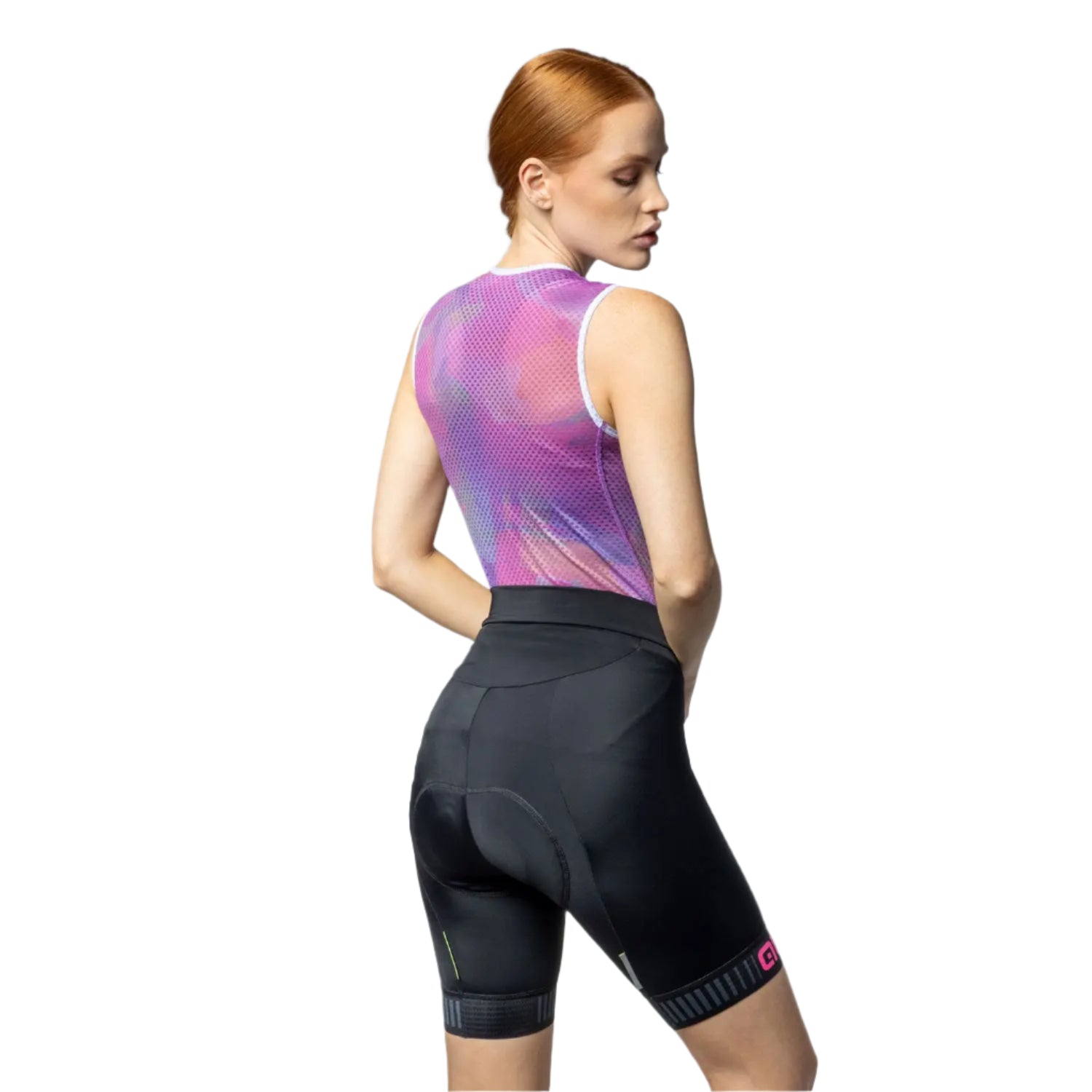 Ale Clothing Traguardo Pragma Ladies Shorts Black / Pink - FREE UK Shipping, FREE 365 Day Returns | Moto Central