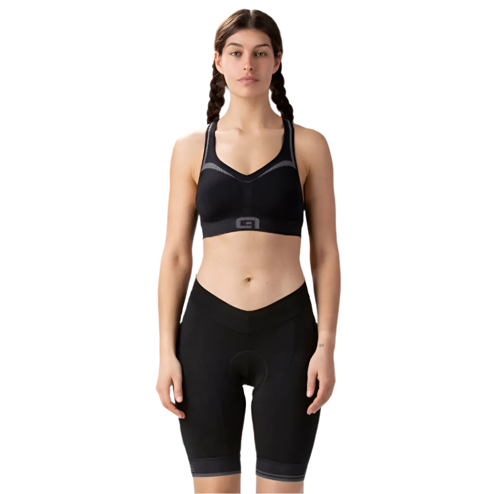 Ale Clothing Classico LL Pragma Ladies Shorts Black / Reflective - FREE UK Shipping, FREE 365 Day Returns | Moto Central