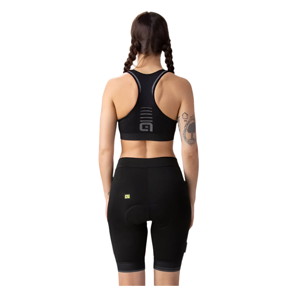 Ale Clothing Classico LL Pragma Ladies Shorts Black / Reflective - FREE UK Shipping, FREE 365 Day Returns | Moto Central