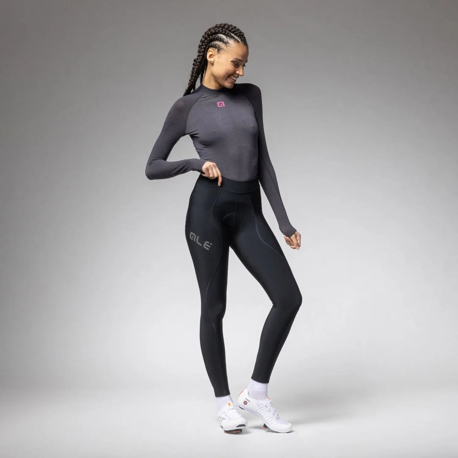 Ale Clothing Winter Pragma Ladies Tights Black - FREE UK Shipping, FREE 365 Day Returns | Moto Central