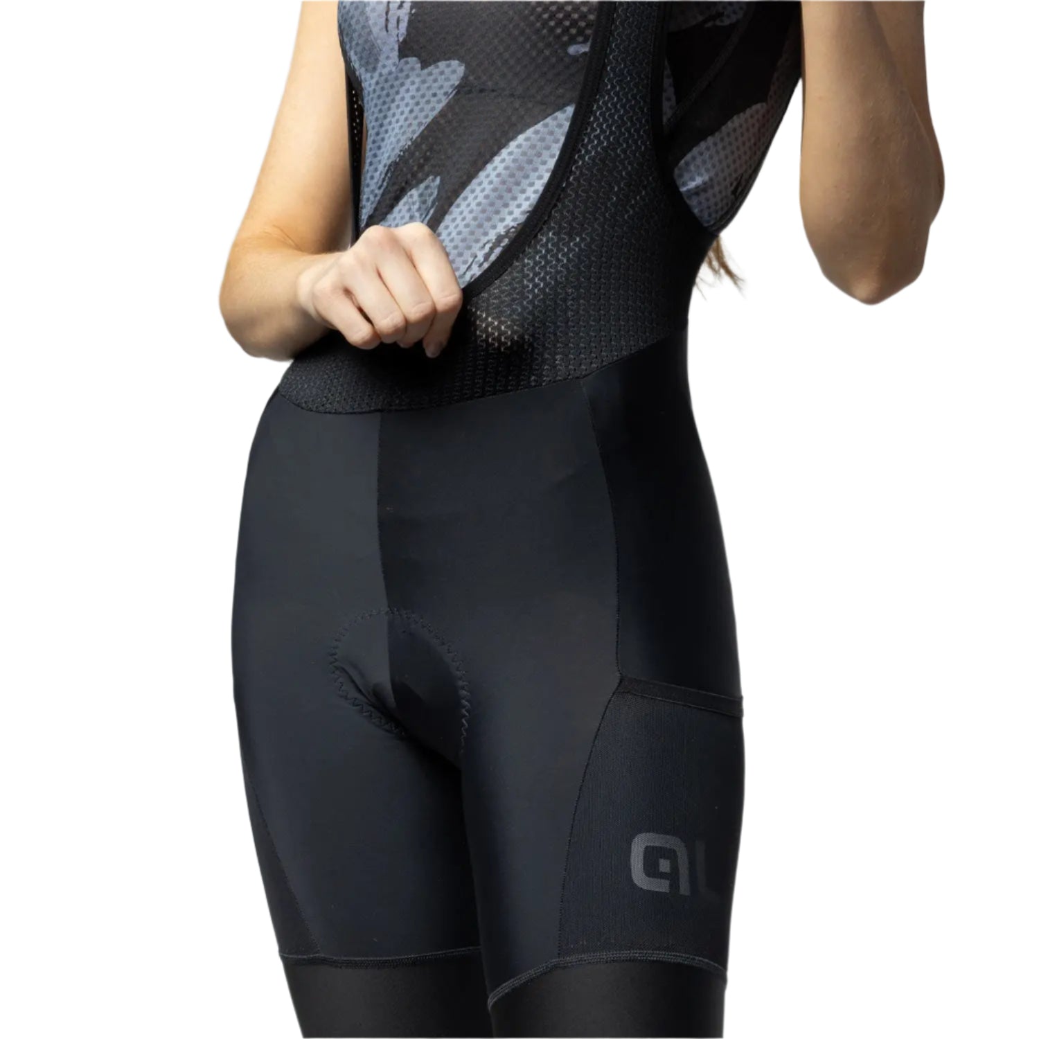 Ale Clothing Stones Cargo Off Road Ladies Bib Shorts Black - FREE UK Shipping, FREE 365 Day Returns | Moto Central