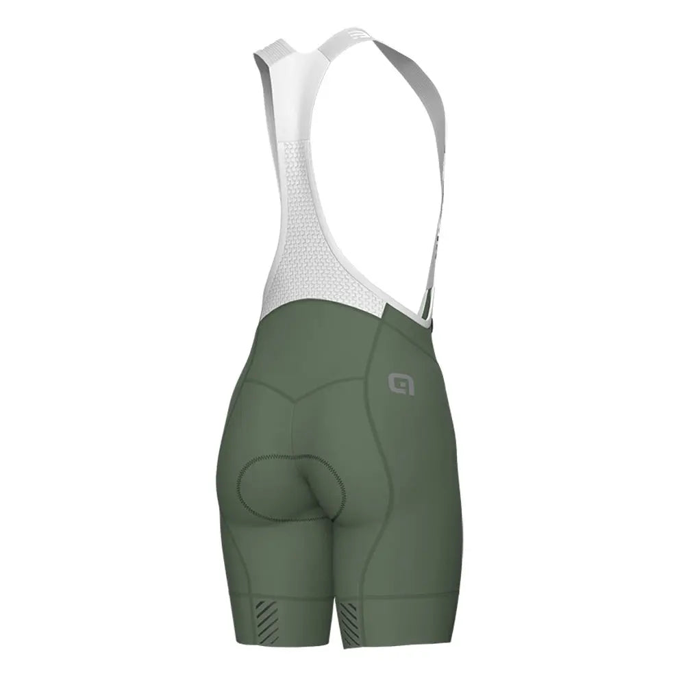 Ale Clothing Magic Colour PR-E Ladies Bib Shorts Light / Green - FREE UK Shipping, FREE 365 Day Returns | Moto Central