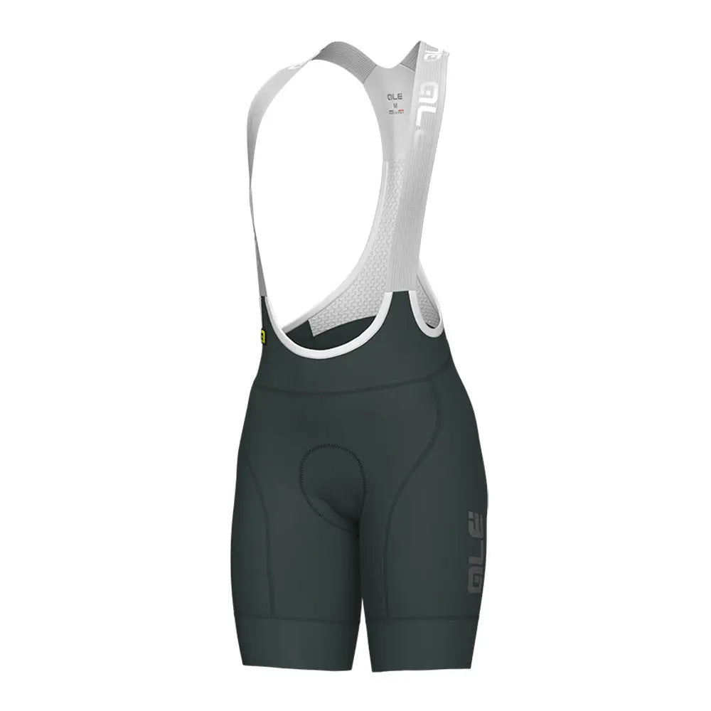 Ale Clothing Magic Colour PR-E Ladies Bib Shorts Green - FREE UK Shipping, FREE 365 Day Returns | Moto Central