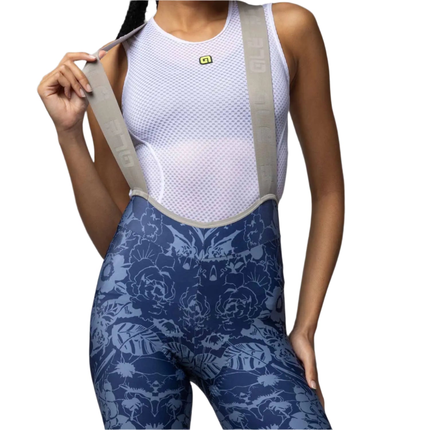 Ale Clothing Sauvage PR-E Ladies Bib Shorts Blue - FREE UK Shipping, FREE 365 Day Returns | Moto Central