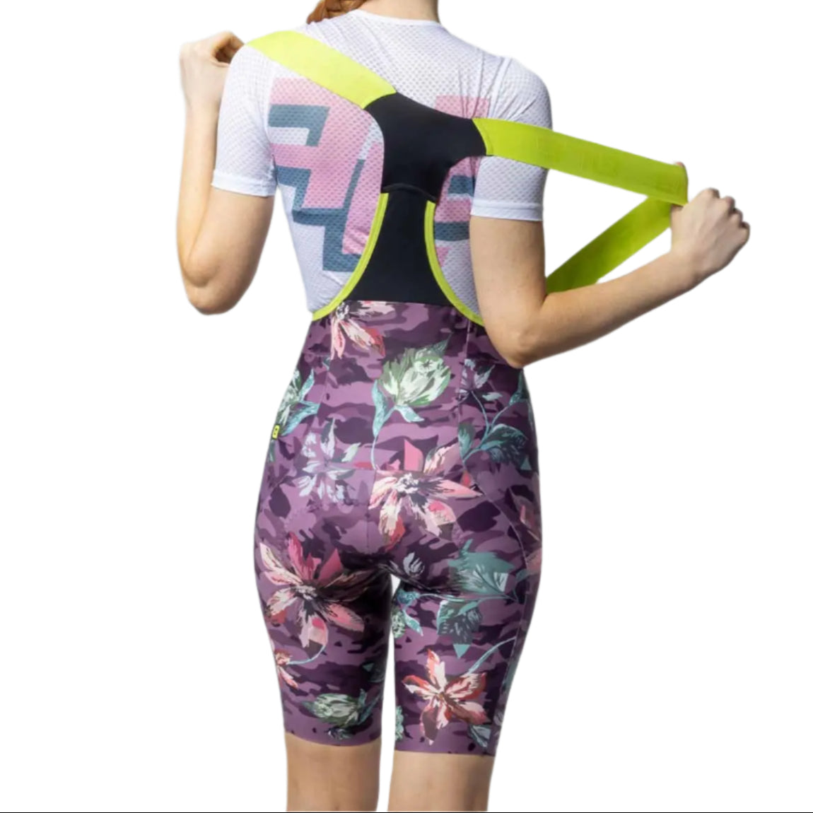 Ale Clothing Sauvage PR-E Ladies Bib Shorts Purple - FREE UK Shipping, FREE 365 Day Returns | Moto Central