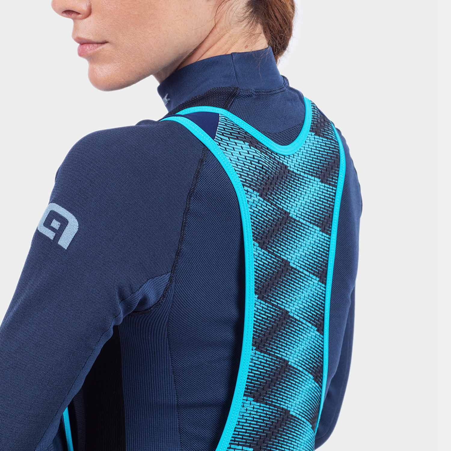 Ale Clothing K-Atmo 2.0 klimatik Ladies Bib Shorts Navy - FREE UK Shipping, FREE 365 Day Returns | Moto Central