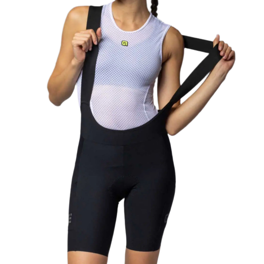 Ale Clothing Gravel Pro Off Road Ladies Bib Shorts Black - FREE UK Shipping, FREE 365 Day Returns | Moto Central