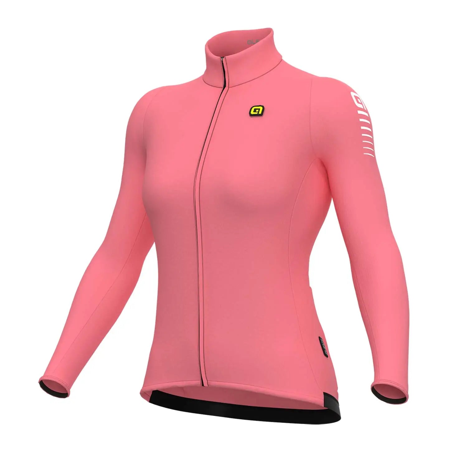 Ale Clothing Warm Race R-EV1 Ladies Long Sleeves Jersey Pink - FREE UK Shipping, FREE 365 Day Returns | Moto Central