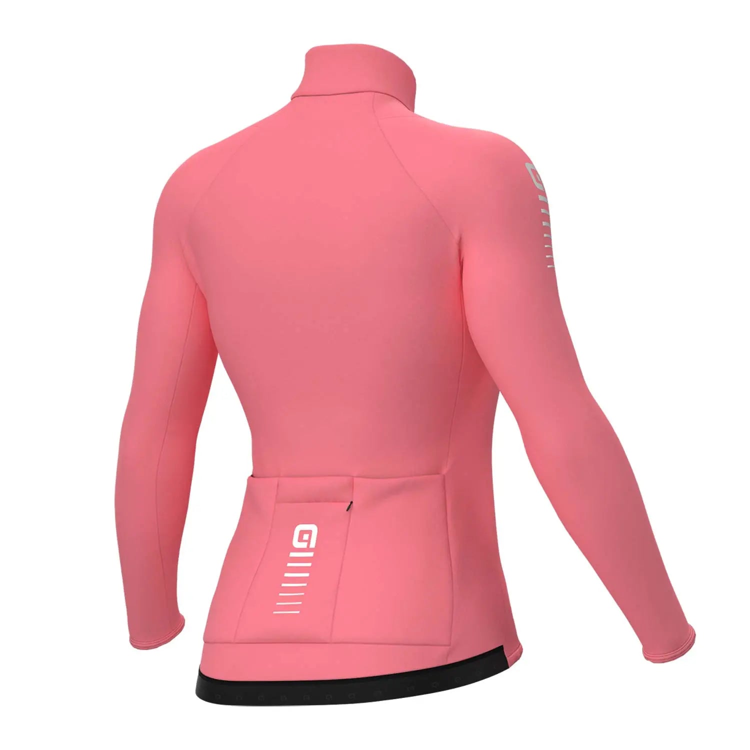Ale Clothing Warm Race R-EV1 Ladies Long Sleeves Jersey Pink - FREE UK Shipping, FREE 365 Day Returns | Moto Central