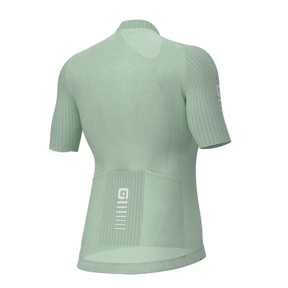 Ale Clothing Silver Cooling R-EV1 Ladies Short Sleeves Jersey Light / Green - FREE UK Shipping, FREE 365 Day Returns | Moto Central