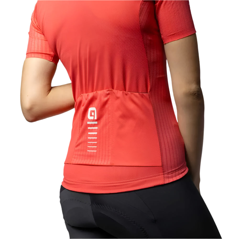 Ale Clothing Silver Cooling R-EV1 Ladies Short Sleeves Jersey Pink - FREE UK Shipping, FREE 365 Day Returns | Moto Central
