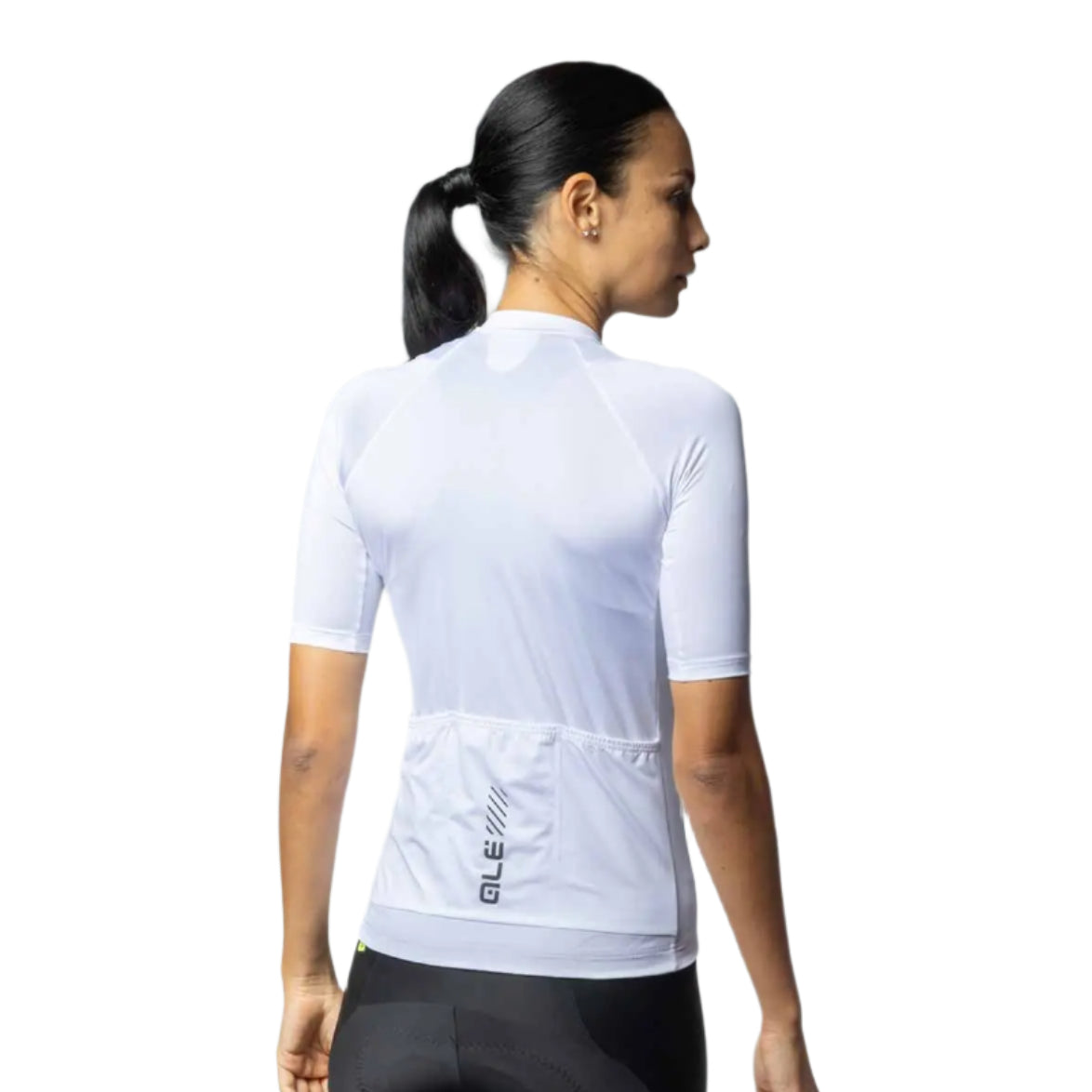 Ale Clothing Colour Block 2.0 Pragma Ladies Short Sleeves Jersey White - FREE UK Shipping, FREE 365 Day Returns | Moto Central