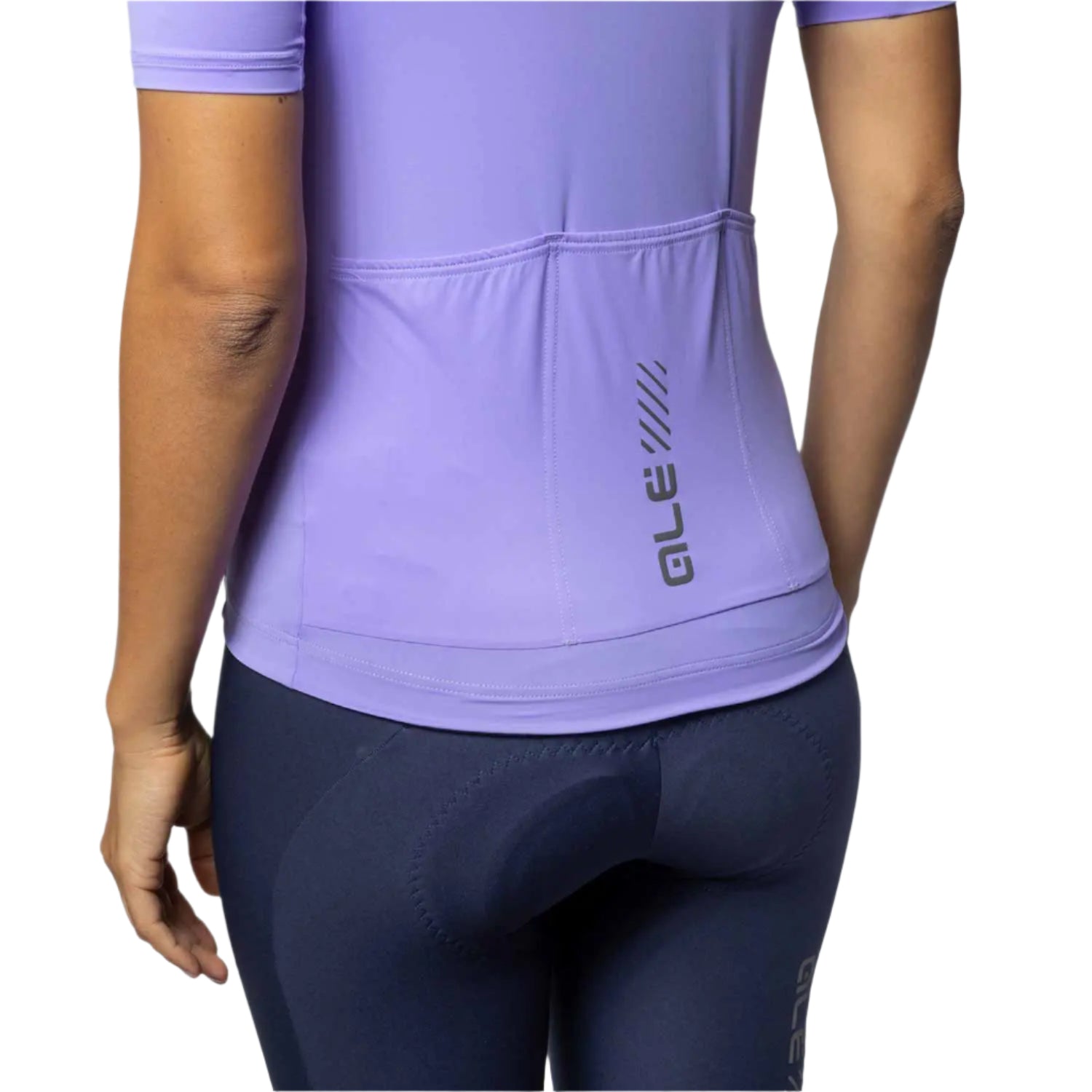 Ale Clothing Colour Block 2.0 Pragma Ladies Short Sleeves Jersey Purple - FREE UK Shipping, FREE 365 Day Returns | Moto Central