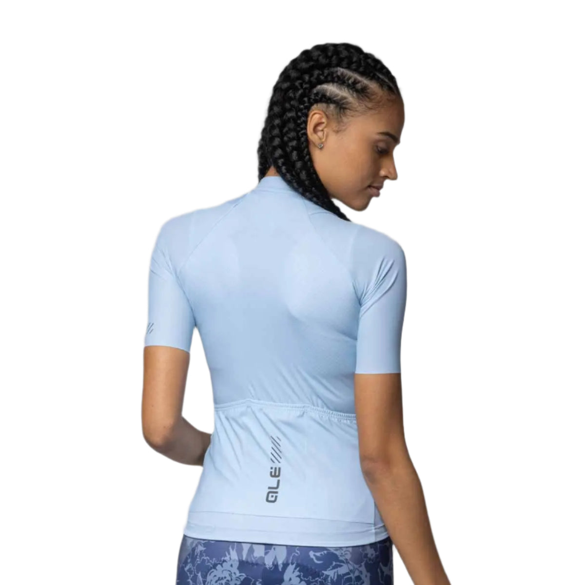 Ale Clothing Colour Block 2.0 Pragma Ladies Short Sleeves Jersey Light / Blue - FREE UK Shipping, FREE 365 Day Returns | Moto Central