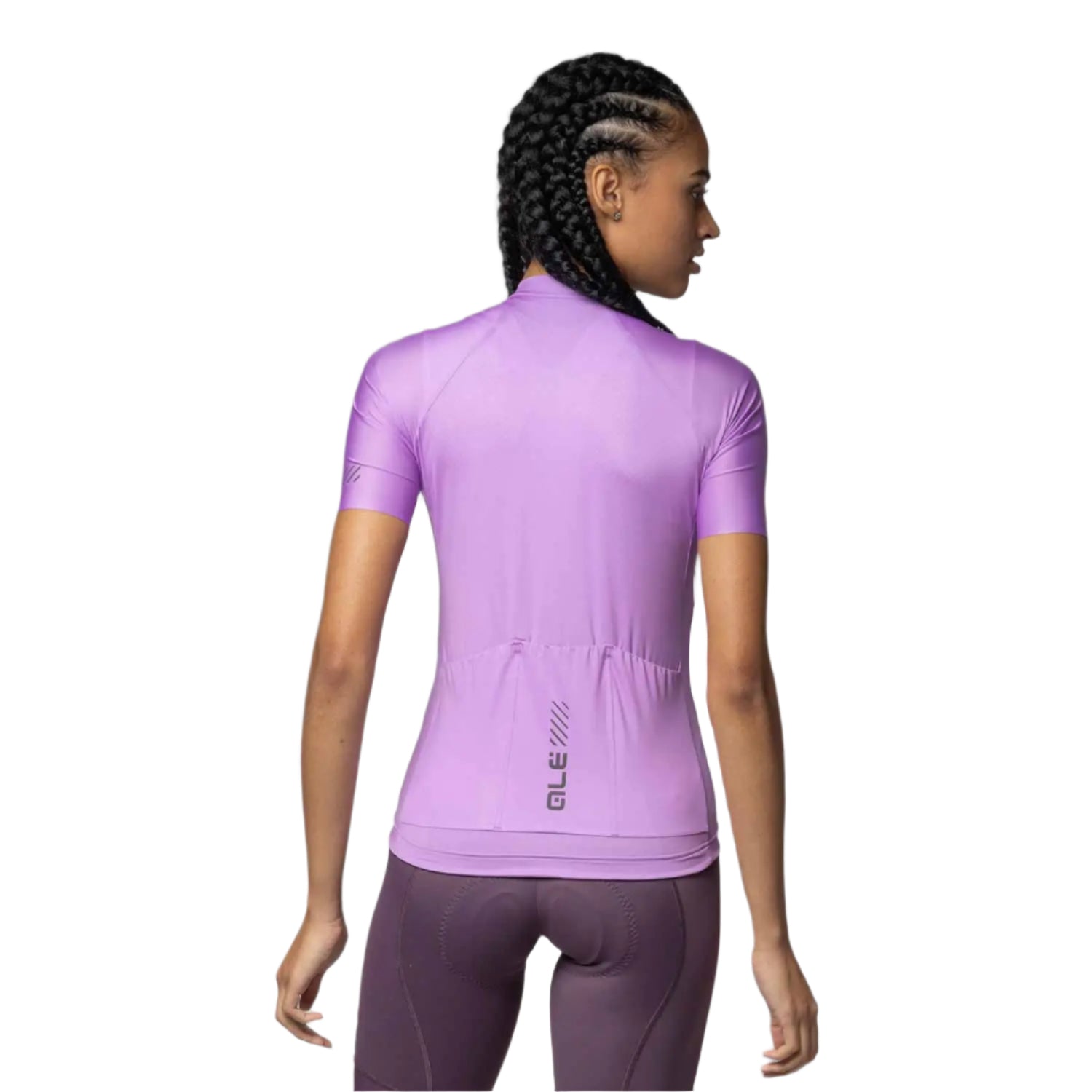 Ale Clothing Colour Block 2.0 Pragma Ladies Short Sleeves Jersey Purple / Pink - FREE UK Shipping, FREE 365 Day Returns | Moto Central
