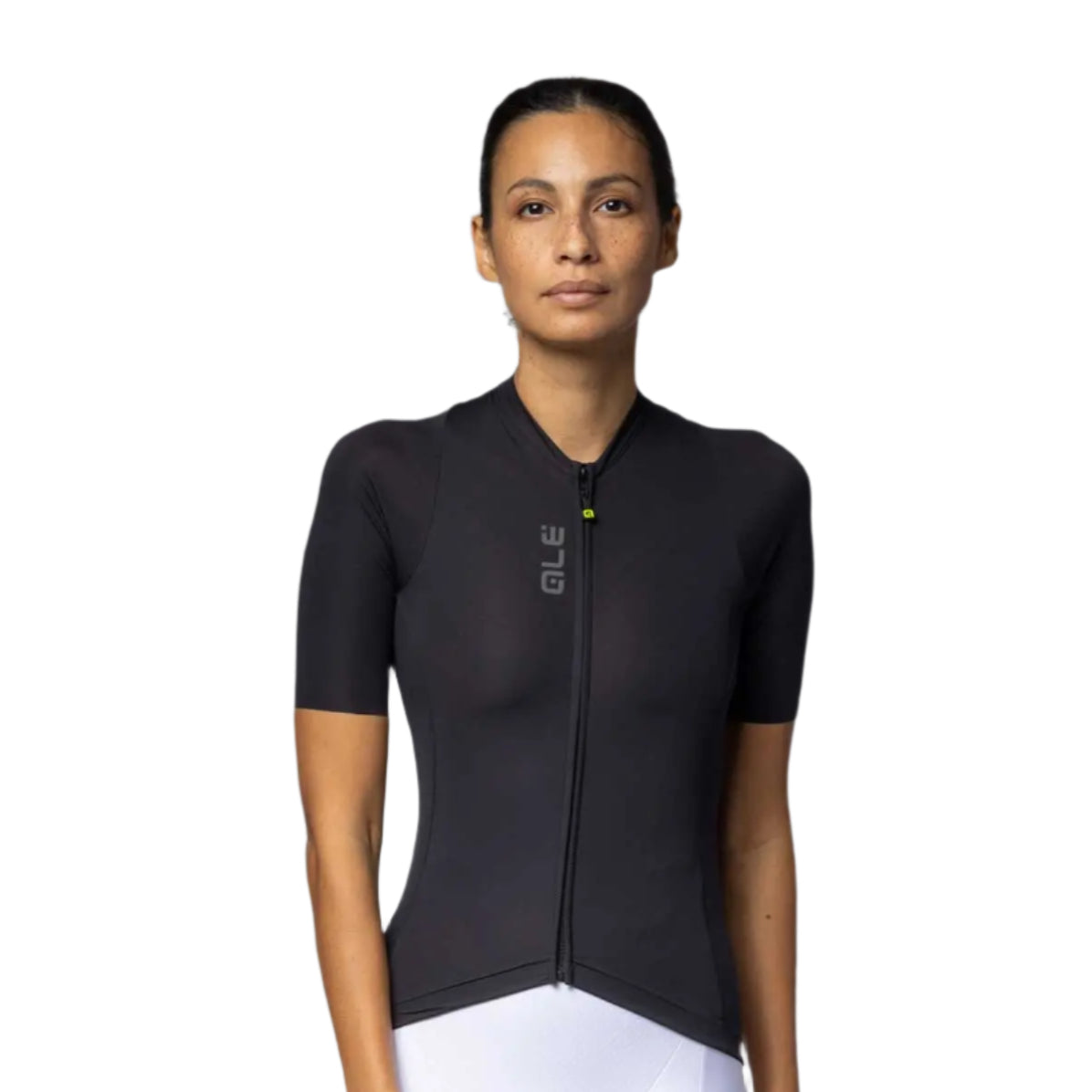 Ale Clothing Colour Block 2.0 Pragma Ladies Short Sleeves Jersey Black - FREE UK Shipping, FREE 365 Day Returns | Moto Central