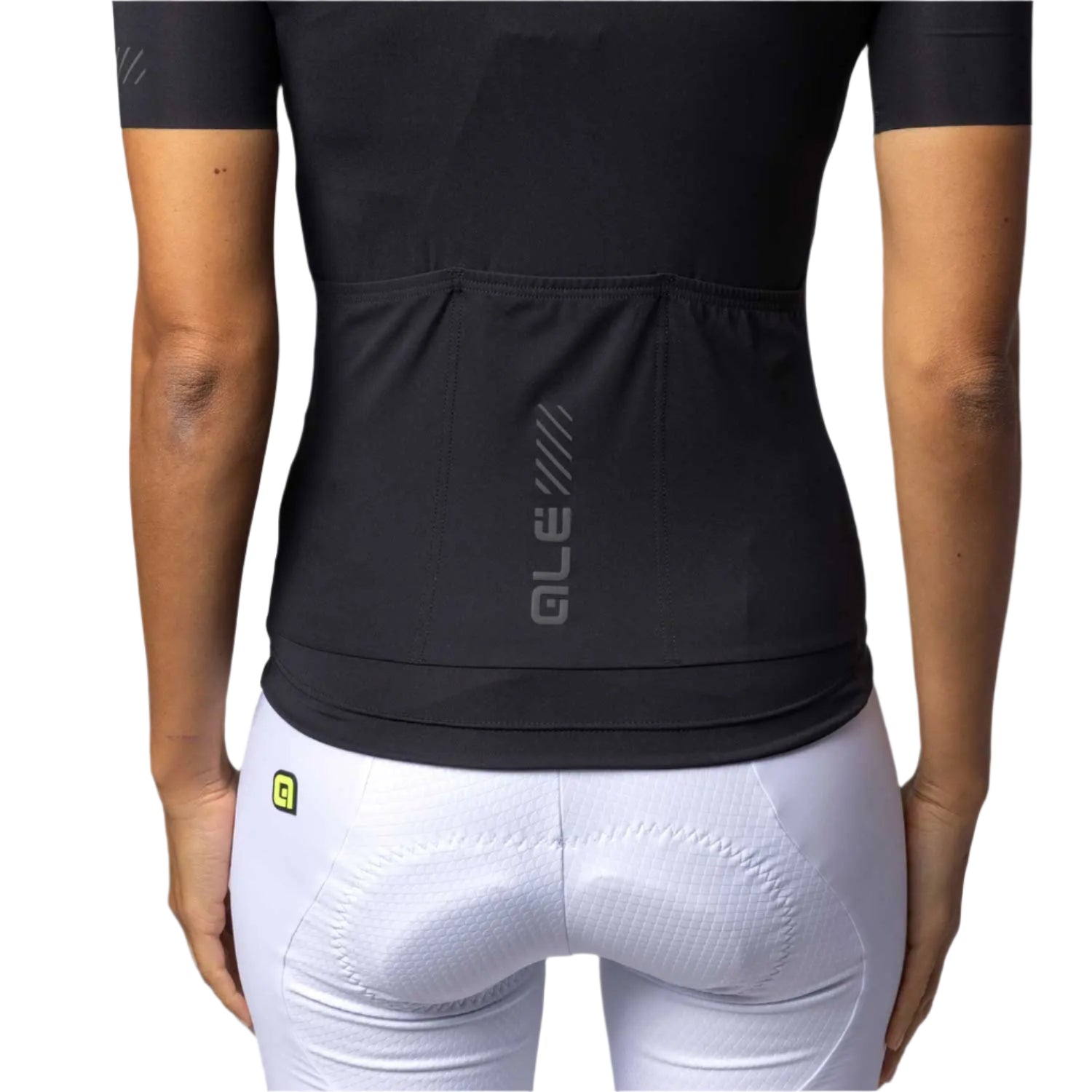 Ale Clothing Colour Block 2.0 Pragma Ladies Short Sleeves Jersey Black - FREE UK Shipping, FREE 365 Day Returns | Moto Central