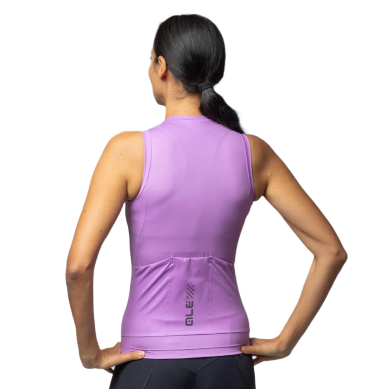 Ale Clothing Colour Block Pragma Ladies Sleeveless Jersey Violet - FREE UK Shipping, FREE 365 Day Returns | Moto Central