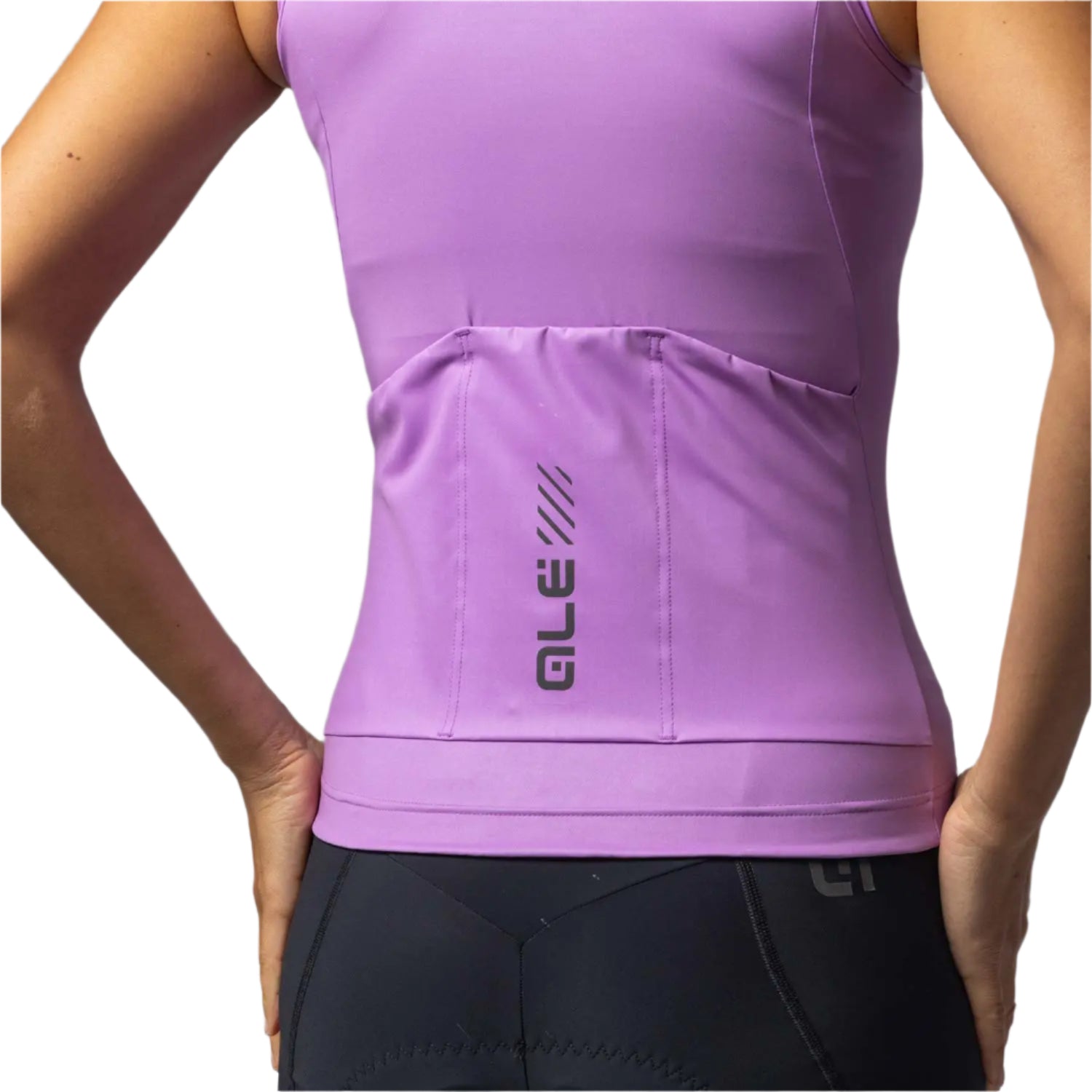 Ale Clothing Colour Block Pragma Ladies Sleeveless Jersey Violet - FREE UK Shipping, FREE 365 Day Returns | Moto Central