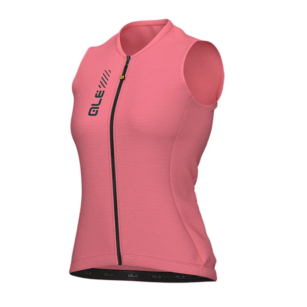 Ale Clothing Colour Block Pragma Ladies Sleeveless Jersey Pink - FREE UK Shipping, FREE 365 Day Returns | Moto Central