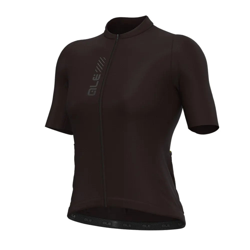 Ale Clothing Colour Block Off Road Pragma Ladies Short Sleeves Jersey Brown - FREE UK Shipping, FREE 365 Day Returns | Moto Central