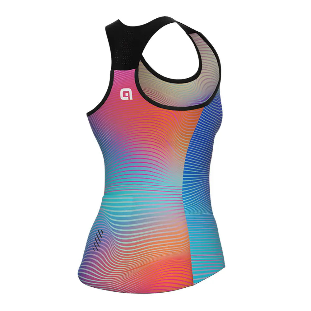 Ale Clothing Onda Pragma Ladies Tank Top Multicolour - FREE UK Shipping, FREE 365 Day Returns | Moto Central
