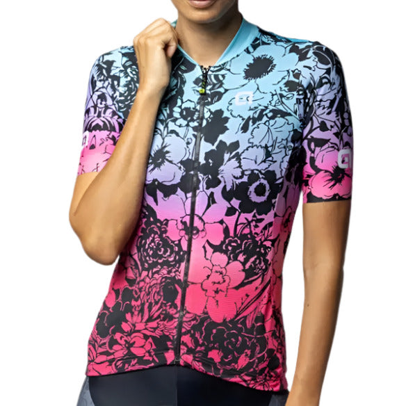 Ale Clothing Nadine Pragma Ladies Short Sleeves Jersey Black - FREE UK Shipping, FREE 365 Day Returns | Moto Central