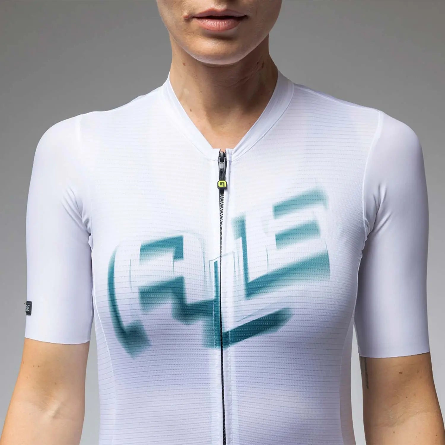 Ale Clothing Sauvage 2.0 PR-E Ladies Short Sleeves Jersey White - FREE UK Shipping, FREE 365 Day Returns | Moto Central