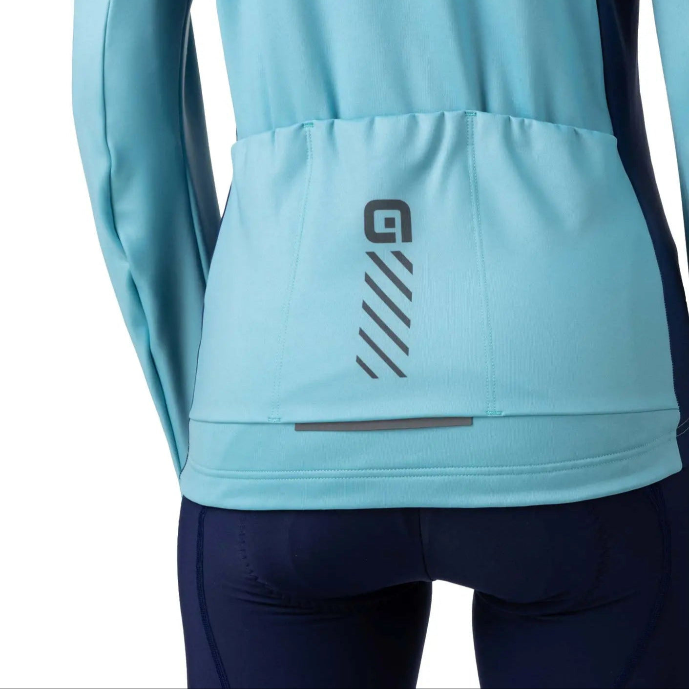 Ale Clothing Fondo 2.0 Solid Ladies Long Sleeves Jersey Light / Blue - FREE UK Shipping, FREE 365 Day Returns | Moto Central