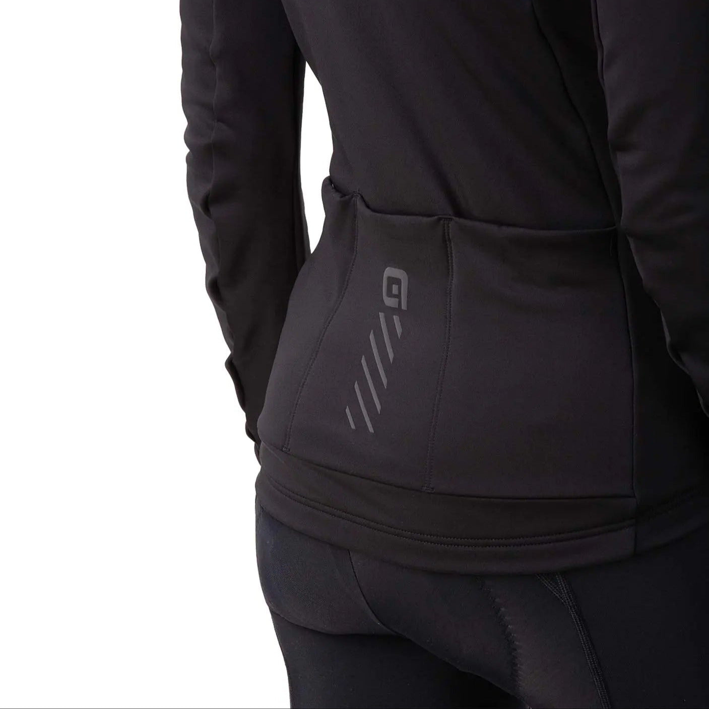 Ale Clothing Fondo 2.0 Solid Ladies Long Sleeves Jersey Black - FREE UK Shipping, FREE 365 Day Returns | Moto Central