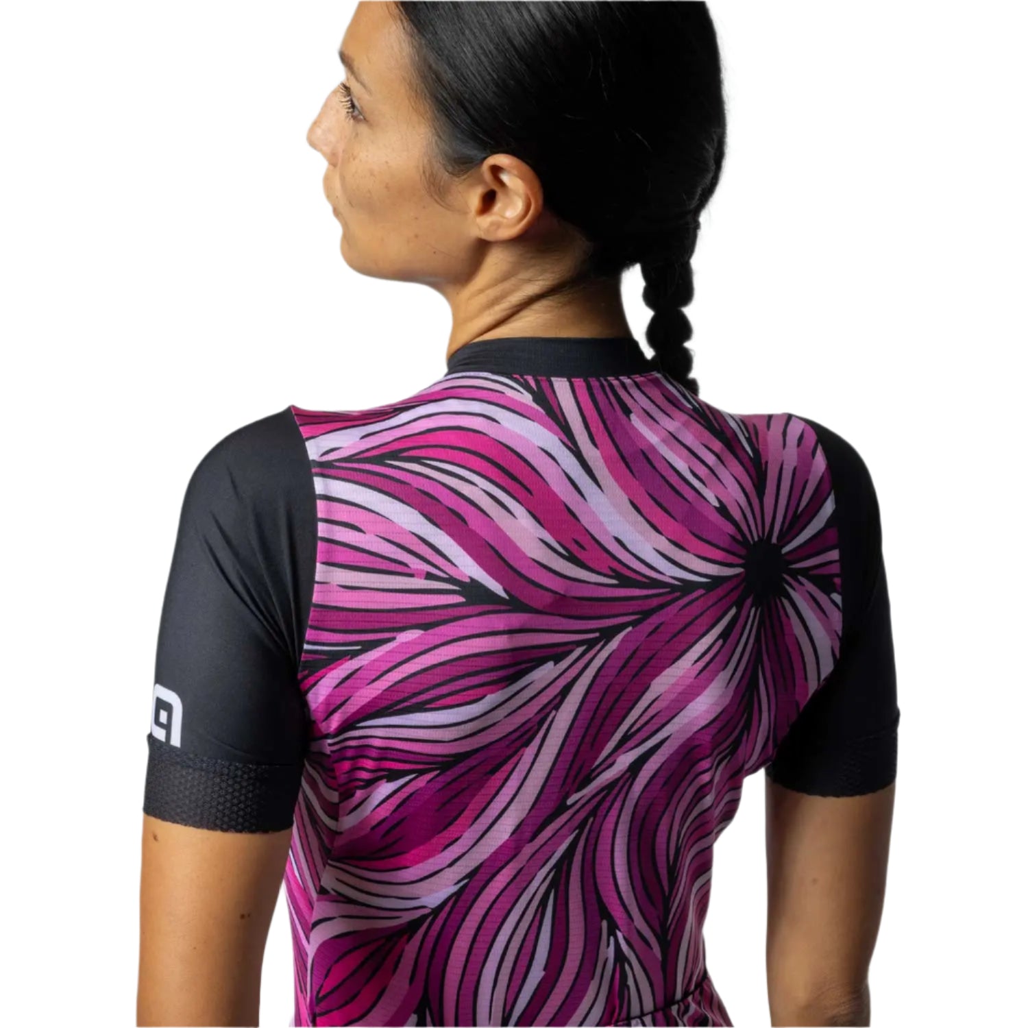 Ale Clothing Art Pragma Ladies Short Sleeves Jersey Pink - FREE UK Shipping, FREE 365 Day Returns | Moto Central