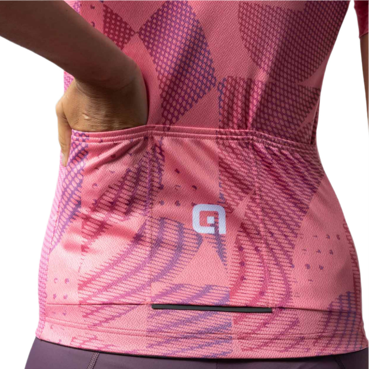 Ale Clothing Enjoy Pragma Ladies Short Sleeves Jersey Pink - FREE UK Shipping, FREE 365 Day Returns | Moto Central