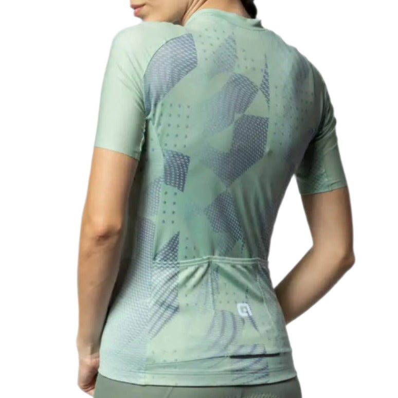 Ale Clothing Enjoy Pragma Ladies Short Sleeves Jersey Celeste - FREE UK Shipping, FREE 365 Day Returns | Moto Central