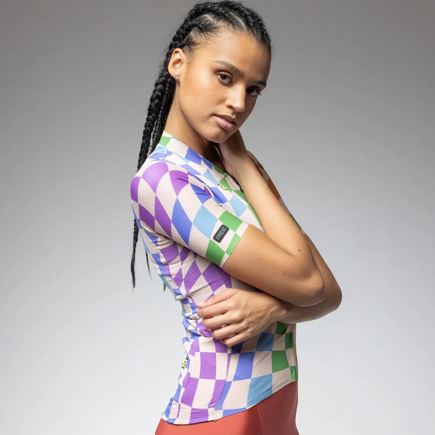 Ale Clothing Multicolourverso 2.0 PR-E Ladies Short Sleeves Jersey Multicolour - FREE UK Shipping, FREE 365 Day Returns | Moto Central