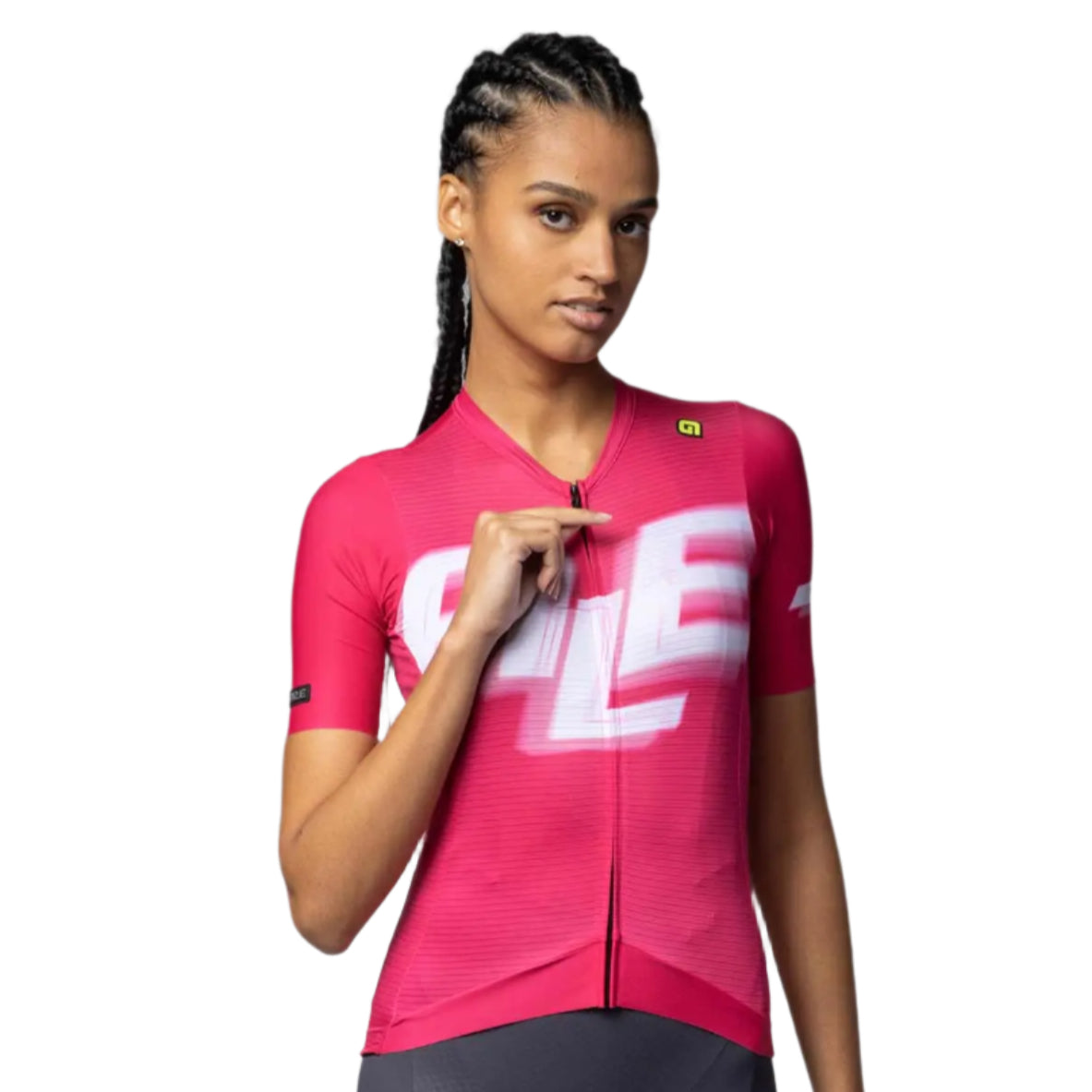 Ale Clothing Sauvage PR-E Ladies Short Sleeves Jersey Pink - FREE UK Shipping, FREE 365 Day Returns | Moto Central