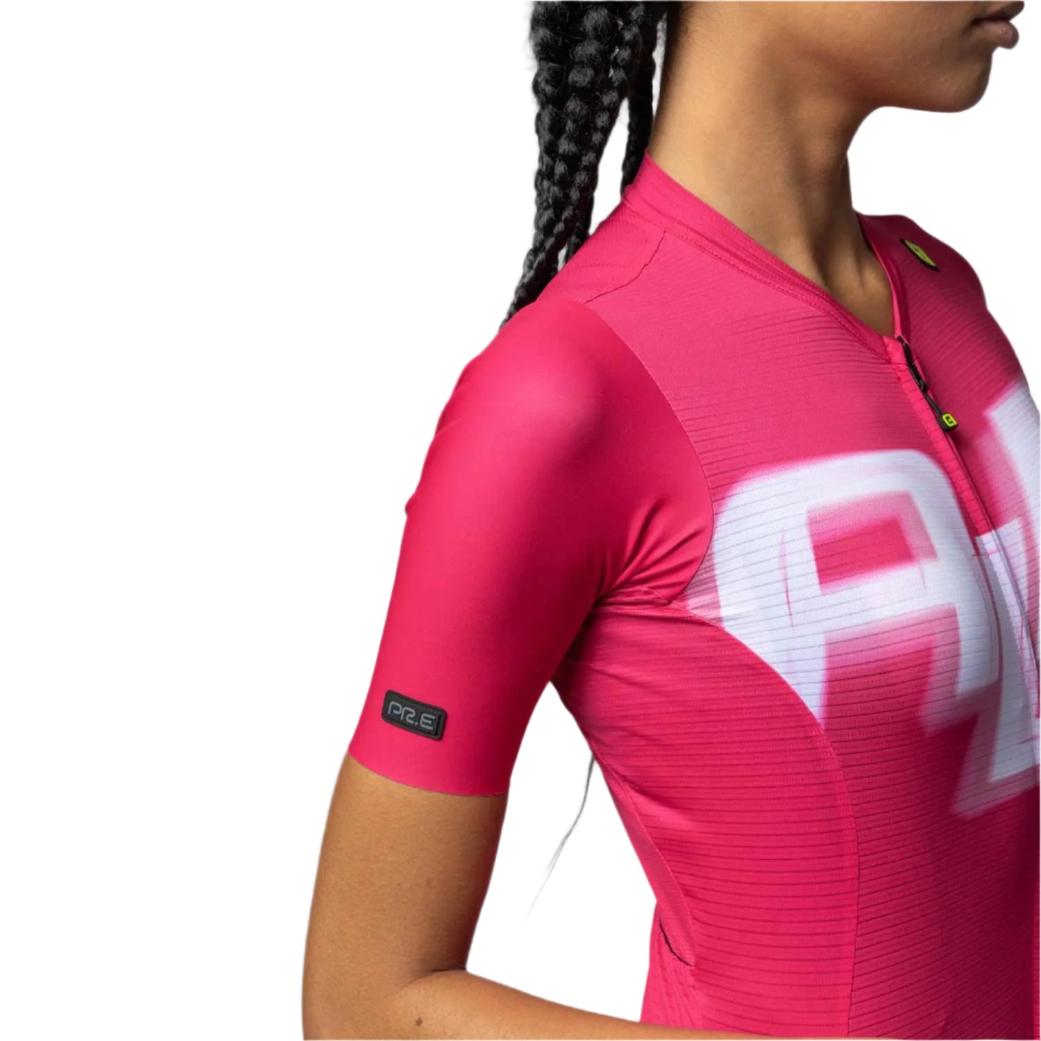 Ale Clothing Sauvage PR-E Ladies Short Sleeves Jersey Pink - FREE UK Shipping, FREE 365 Day Returns | Moto Central
