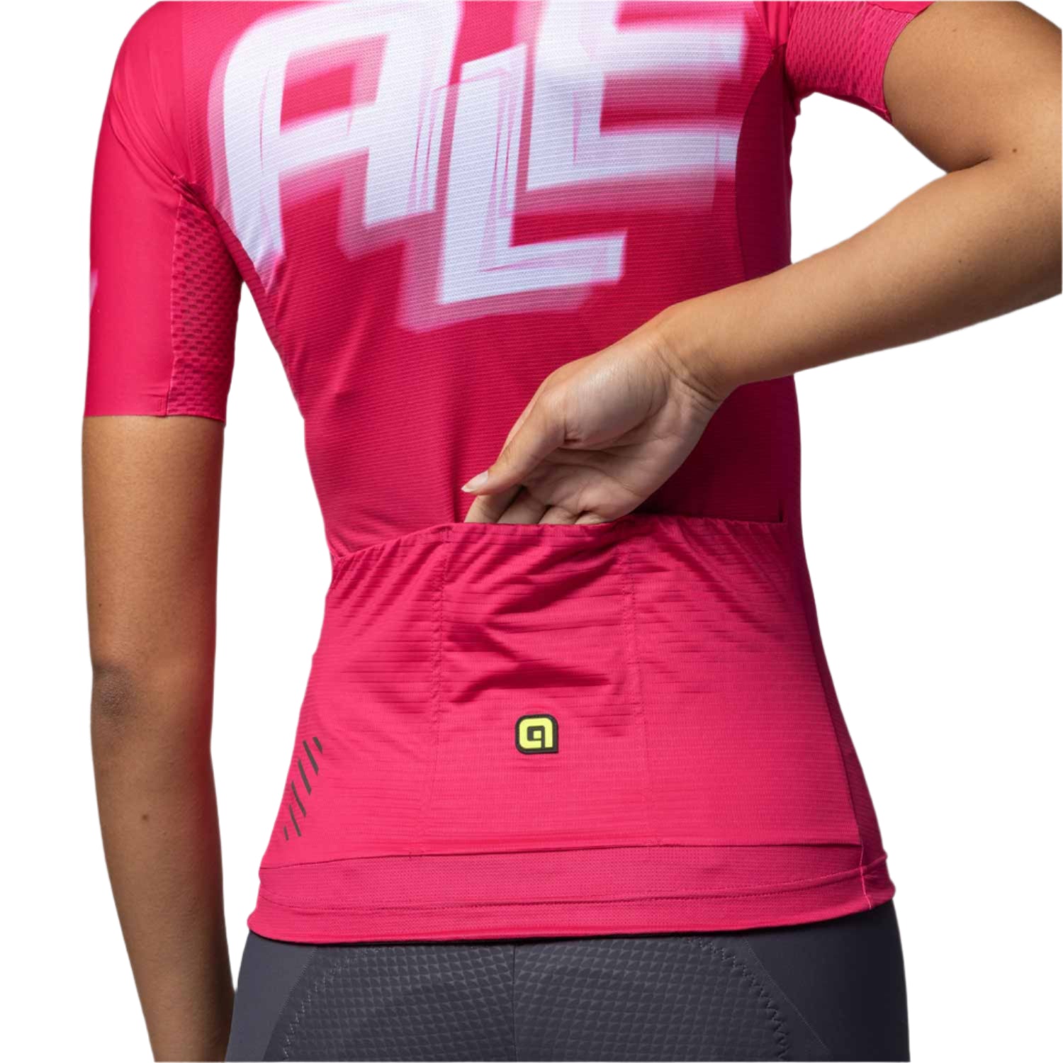 Ale Clothing Sauvage PR-E Ladies Short Sleeves Jersey Pink - FREE UK Shipping, FREE 365 Day Returns | Moto Central