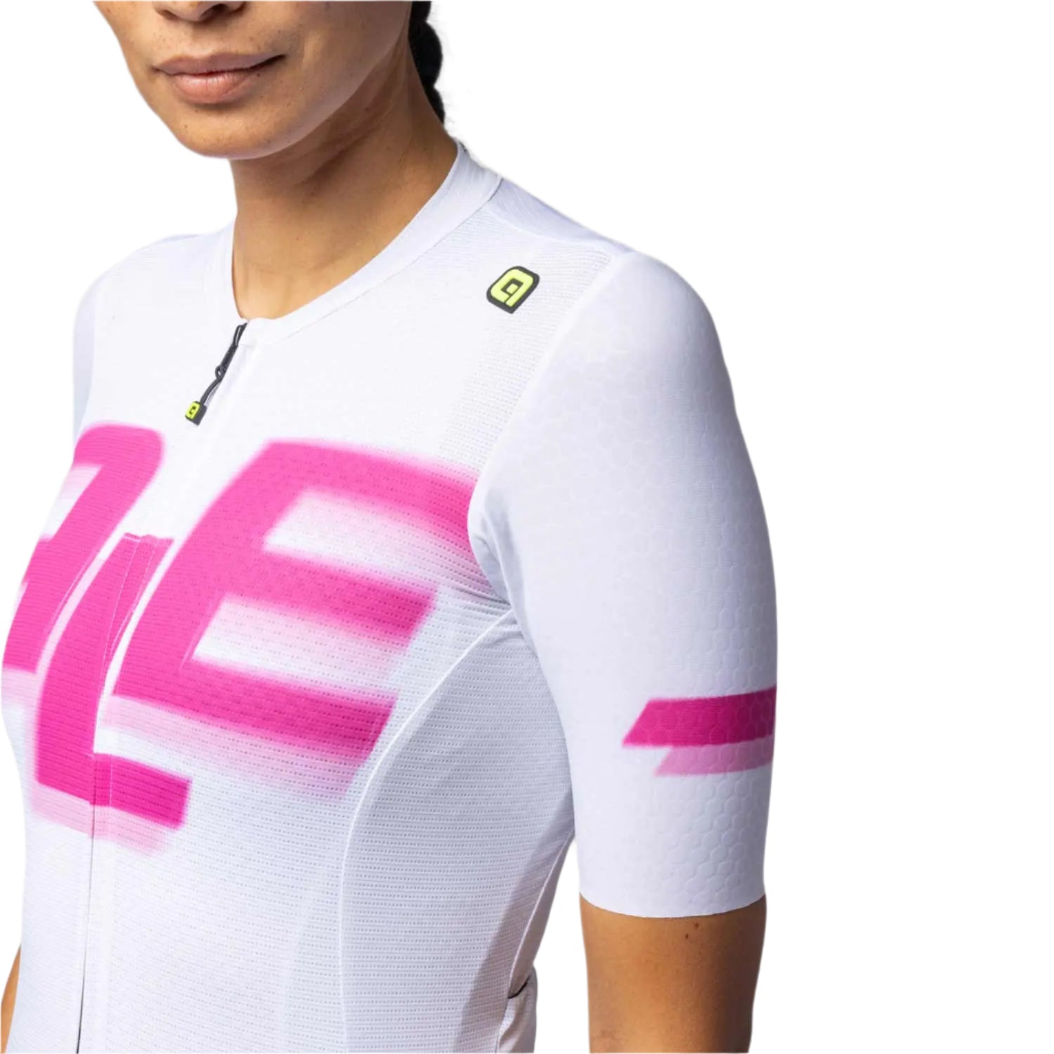 Ale Clothing Sauvage PR-E Ladies Short Sleeves Jersey White - FREE UK Shipping, FREE 365 Day Returns | Moto Central