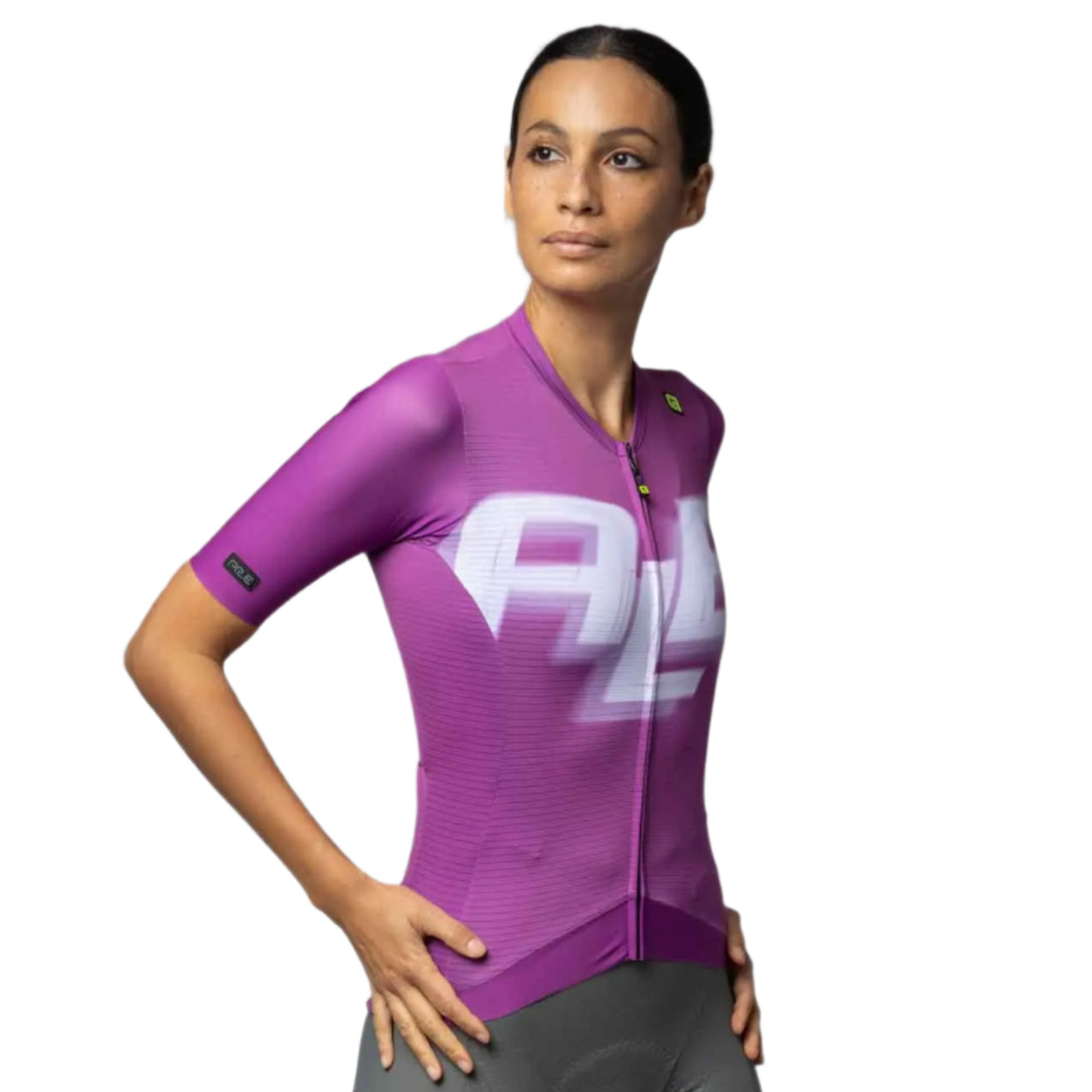 Ale Clothing Sauvage PR-E Ladies Short Sleeves Jersey Purple - FREE UK Shipping, FREE 365 Day Returns | Moto Central