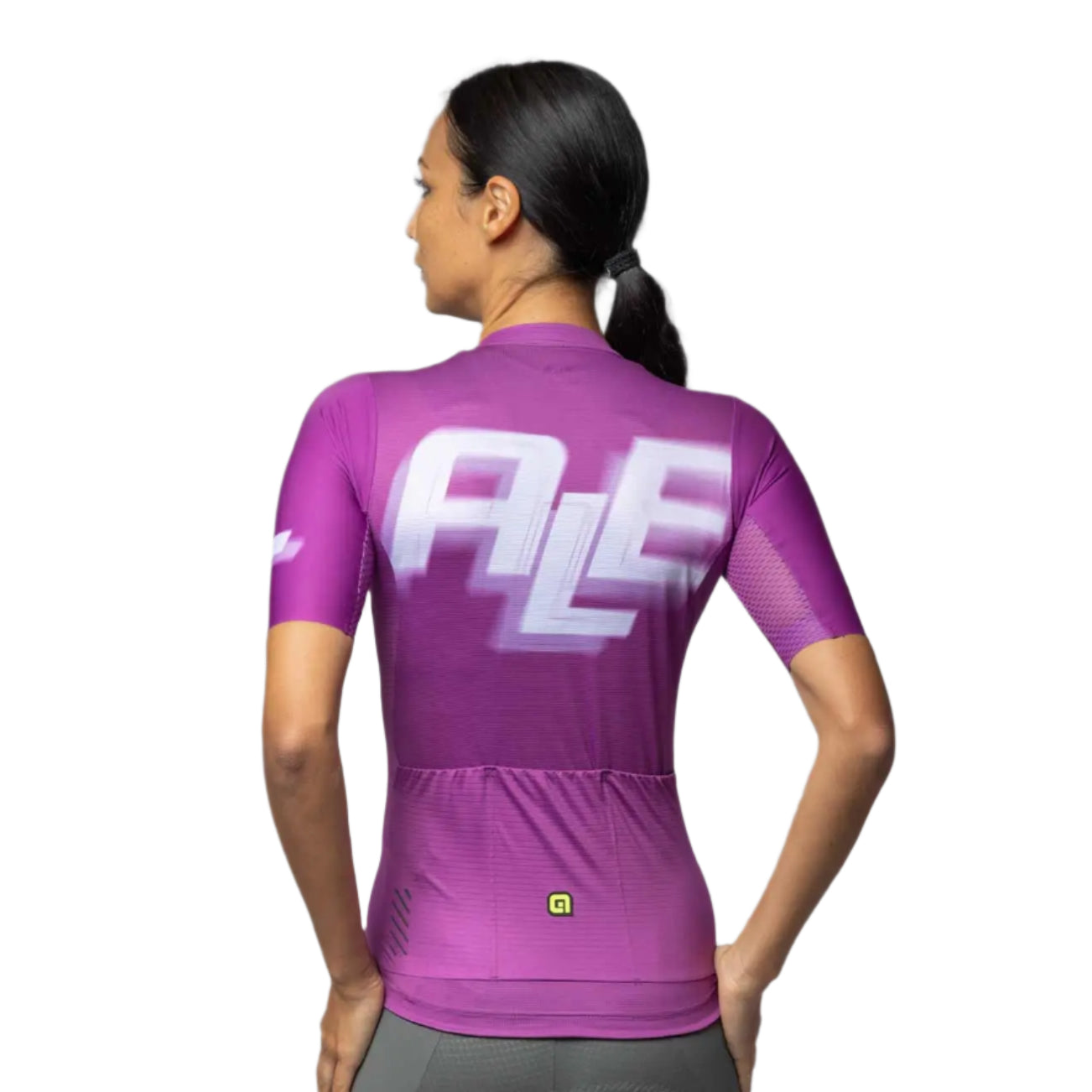 Ale Clothing Sauvage PR-E Ladies Short Sleeves Jersey Purple - FREE UK Shipping, FREE 365 Day Returns | Moto Central
