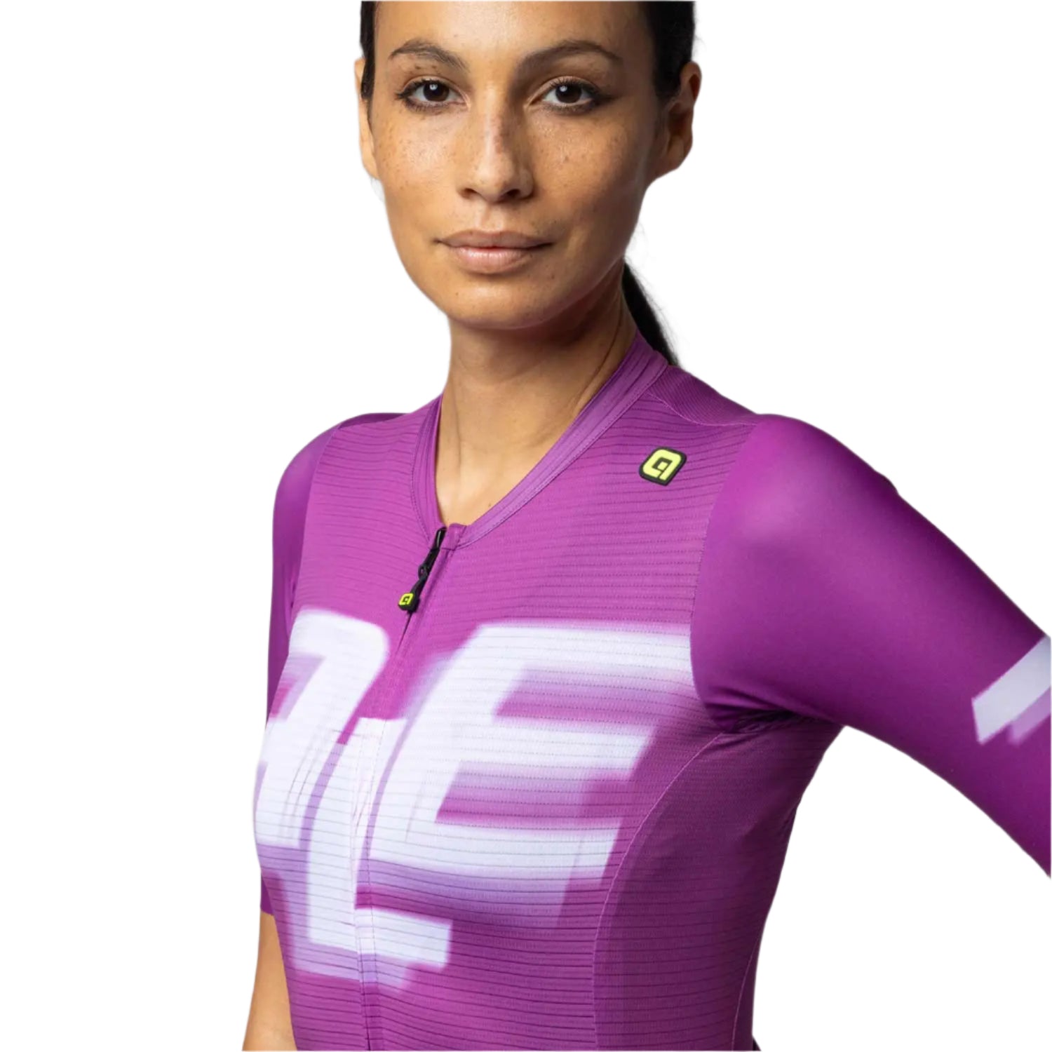 Ale Clothing Sauvage PR-E Ladies Short Sleeves Jersey Purple - FREE UK Shipping, FREE 365 Day Returns | Moto Central