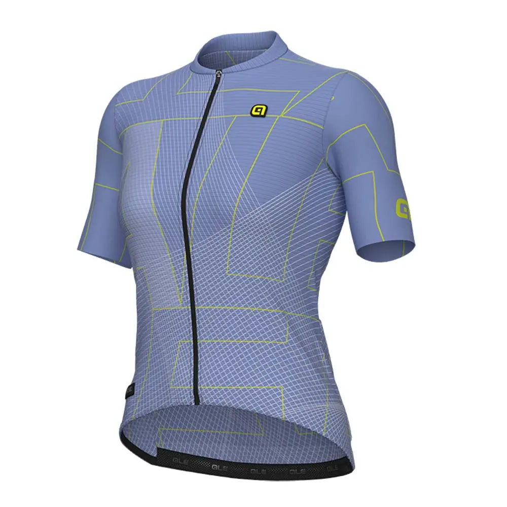 Ale Clothing Synergy PR-E Ladies Short Sleeves Jersey Light / Blue - FREE UK Shipping, FREE 365 Day Returns | Moto Central