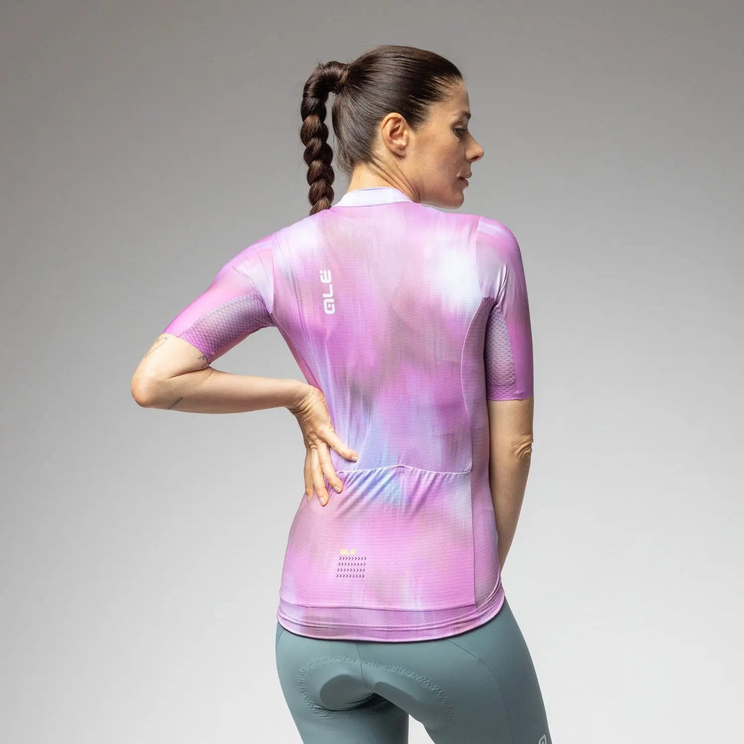 Ale Clothing Argon PR-E Ladies Short Sleeves Jersey Pink - FREE UK Shipping, FREE 365 Day Returns | Moto Central
