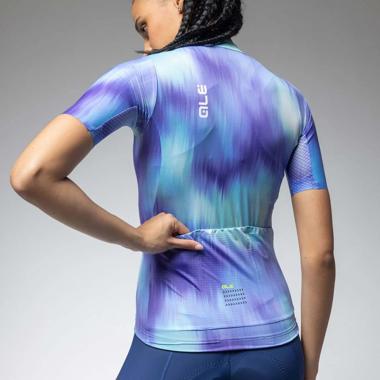 Ale Clothing Argon PR-E Ladies Short Sleeves Jersey Blue - FREE UK Shipping, FREE 365 Day Returns | Moto Central